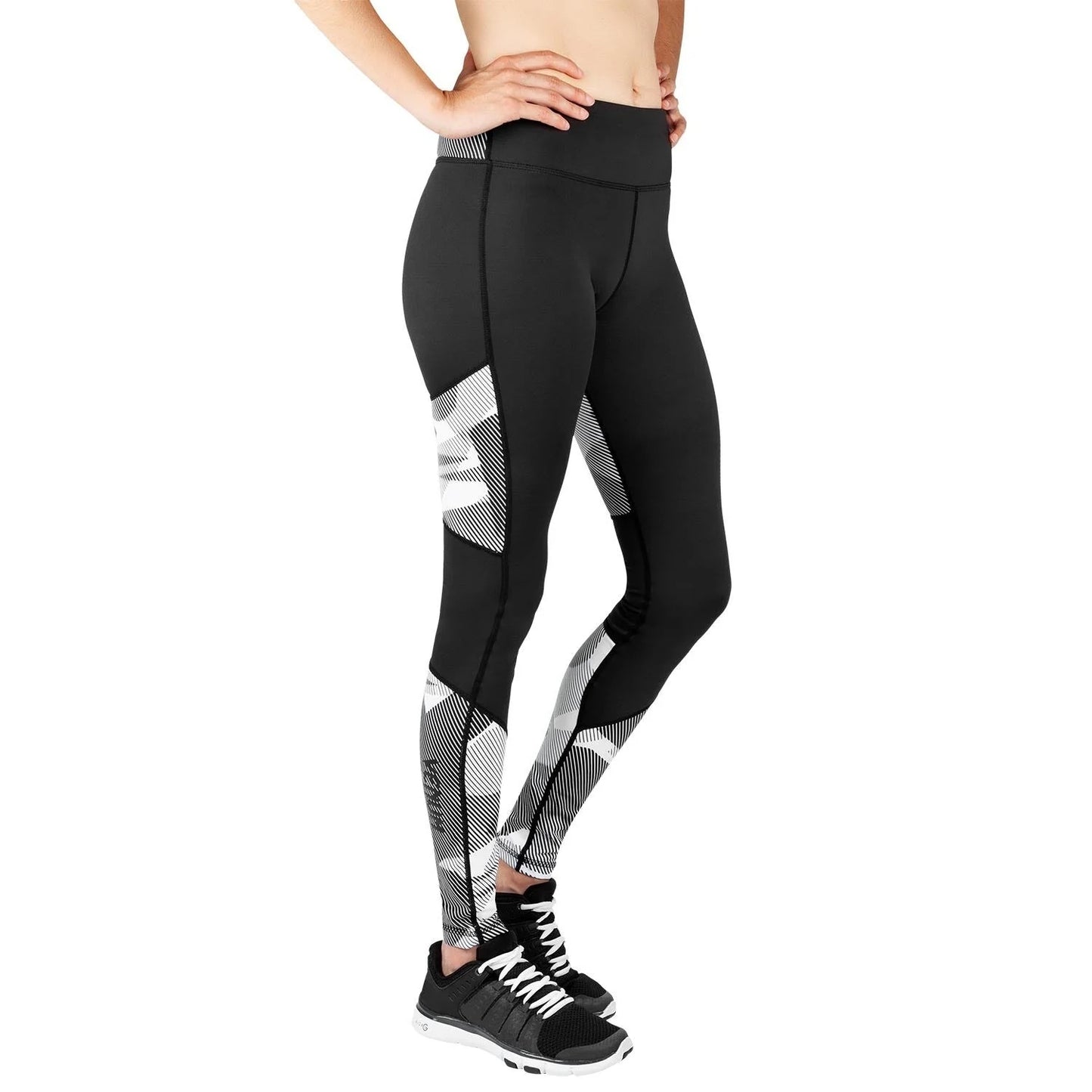 Dune 2.0 Leggings - Black/White