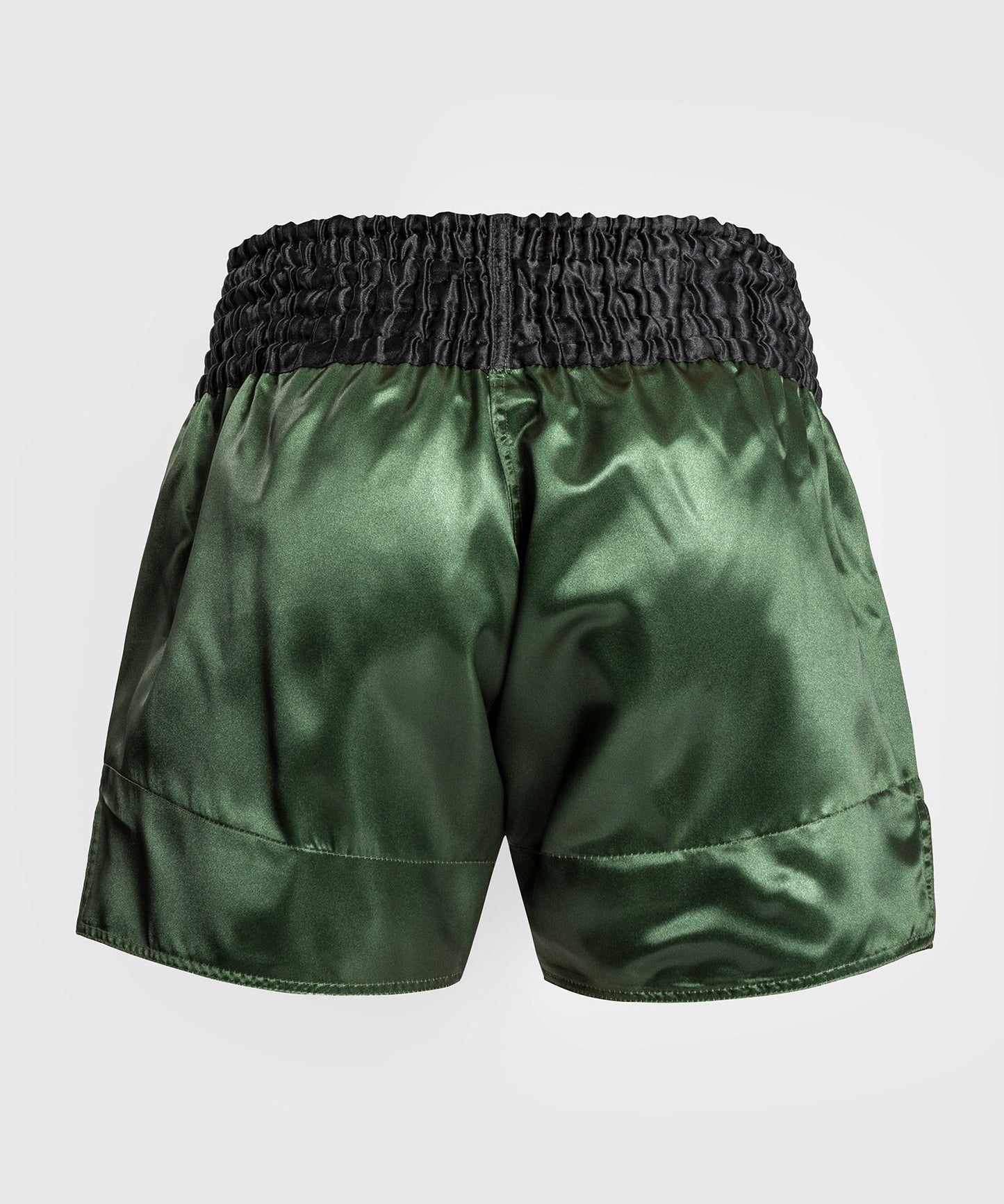 CLASSIC MUAY THAI SHORTS-GREEN/BLACK/GOLD