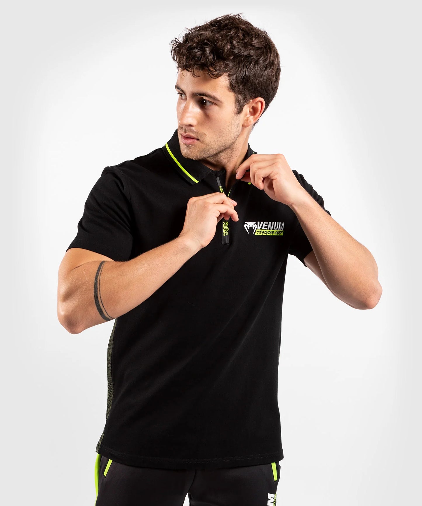 VTC 3 Polos - Black/Neo Yellow