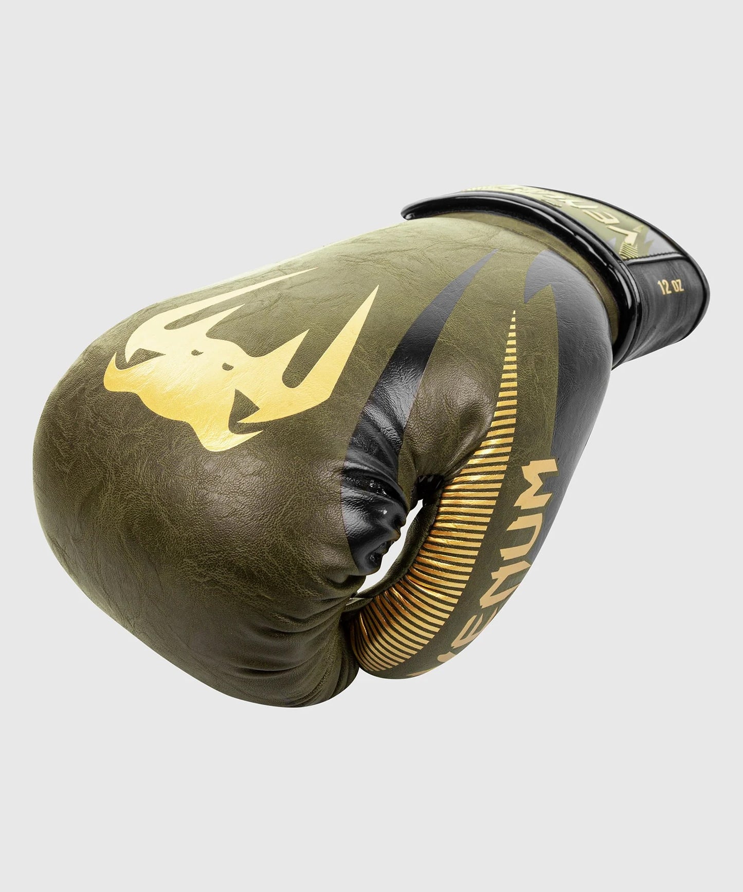 Impact Boxing Gloves - Khaki/Gold