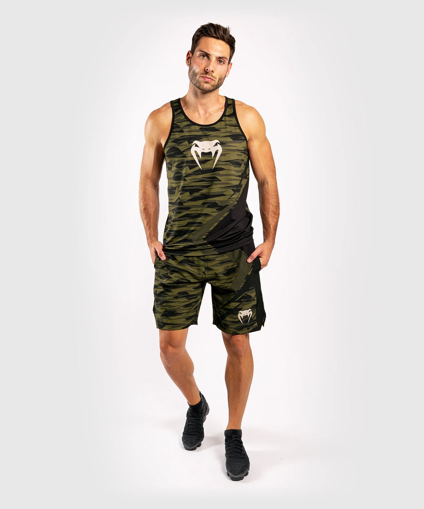 Contender 5.0 Dry Tech Tank Top-Khaki/Camo