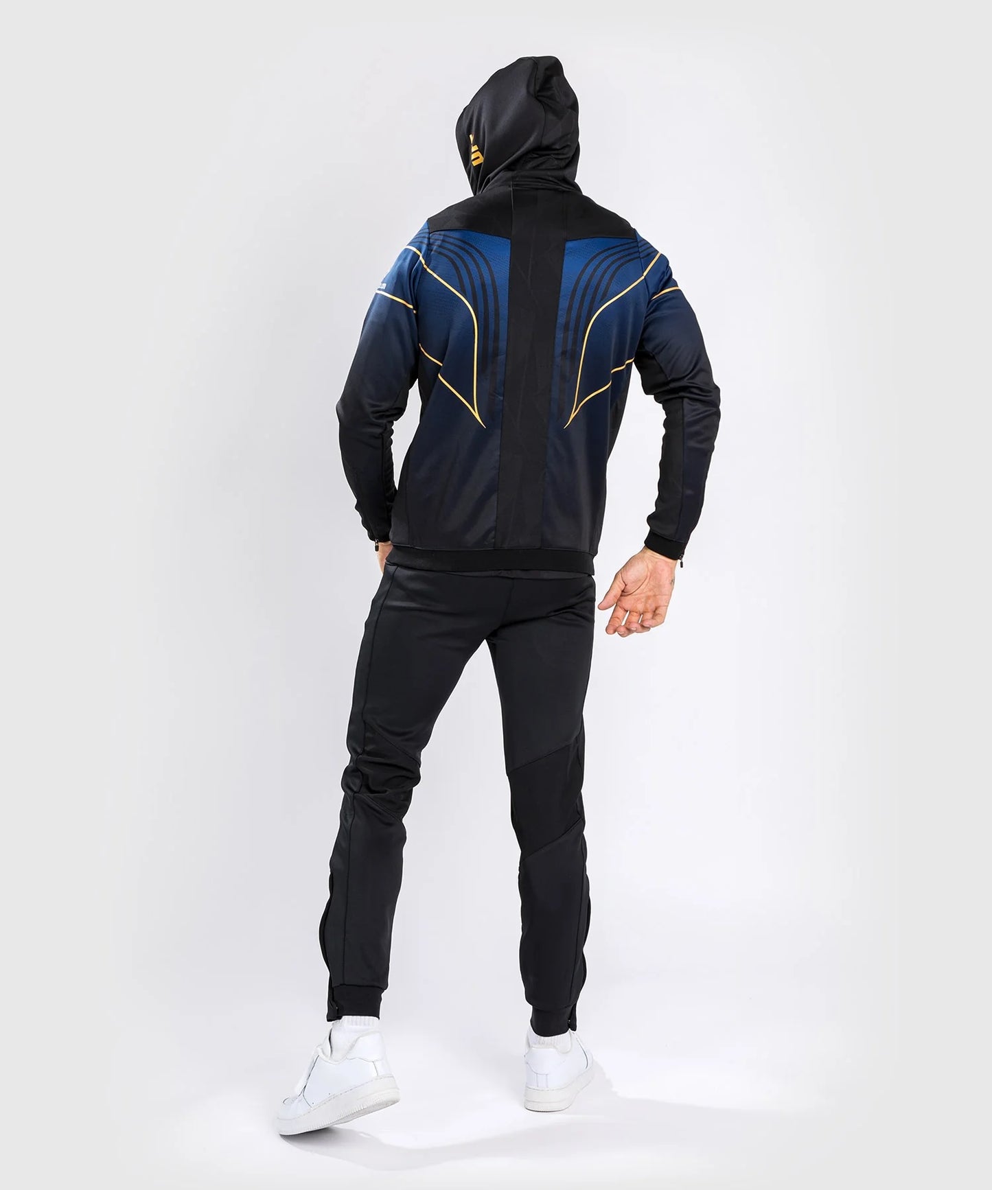 UFC Authentic Fight Night 2.0 Men's Walkout Hoodie - Midnight Edition - Champion - Blue/Black/Gold