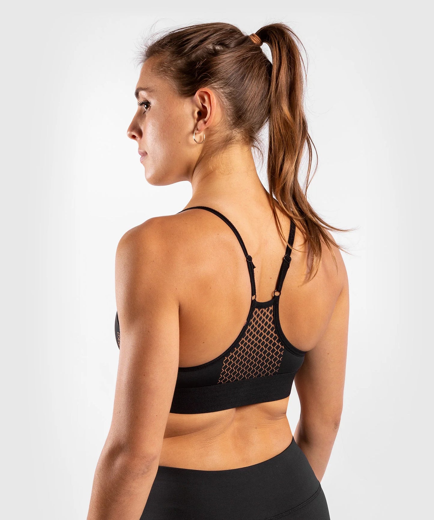Tecmo Sports Bra-Black/Bronze