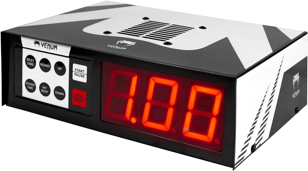 Boxing Timer - Black/White