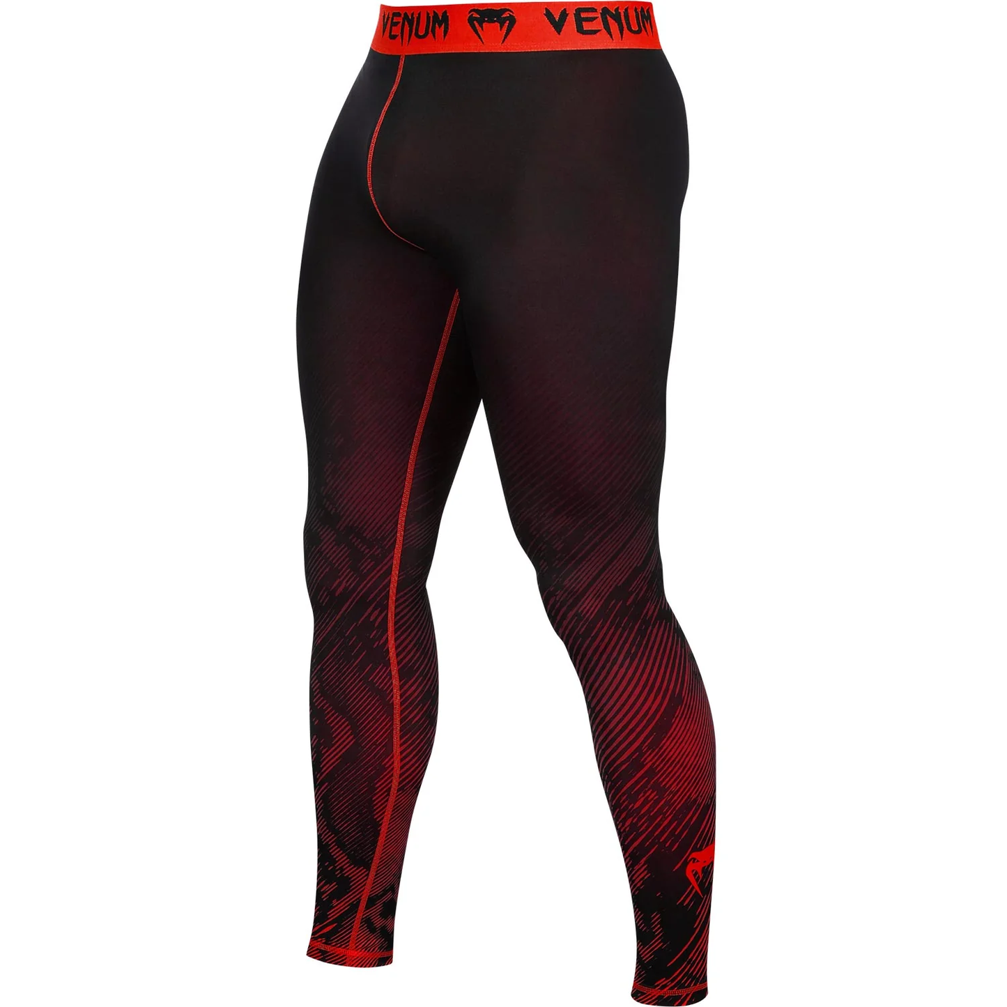 Fusion Compression Spats - Black/Red