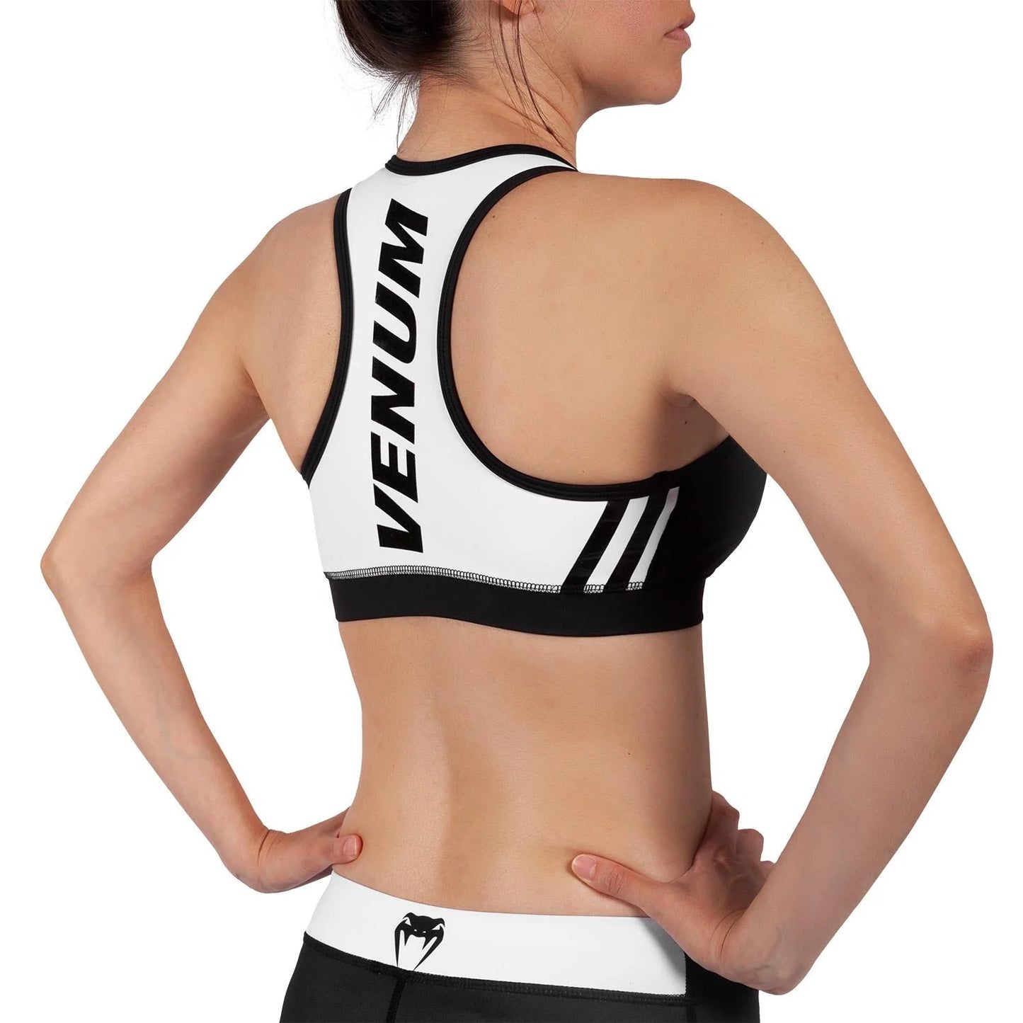 Power 2.0 Sports Bra - Black/White