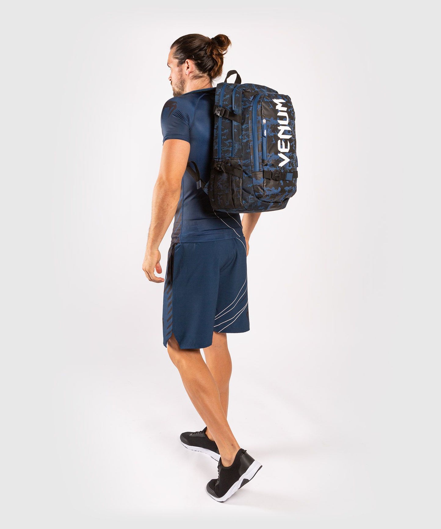Challenger Pro Evo Backpack-Navy Blue/White