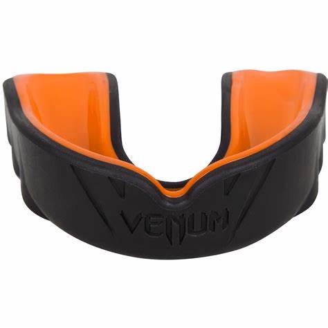 Challenger Mouthguard-Black/Orange