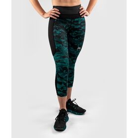 Defender 2.0 Compression Leggings- Black/Green