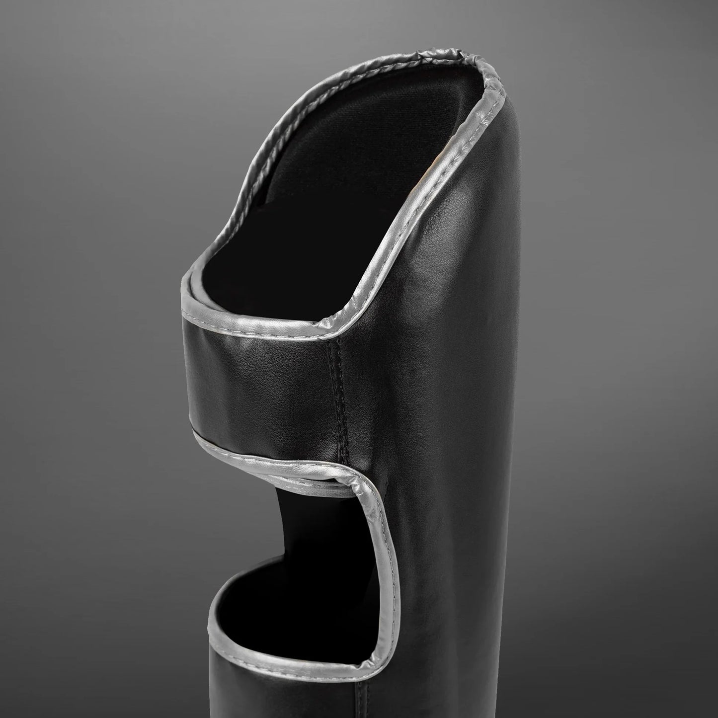 Challenger Standup Shinguards-Black/Silver