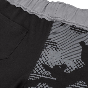 Assault Cotton Shorts - BlackGrey