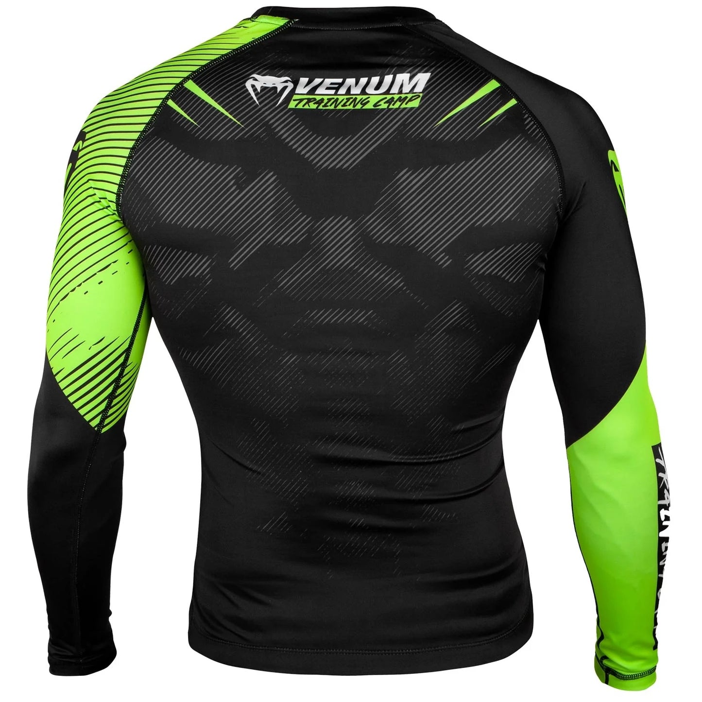 Training Camp 2.0 Rashguard Longsleeves - Black/Neo Yellow