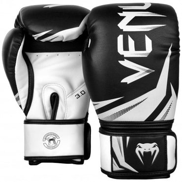 Challenger 3.0 Boxing Gloves - Black/White
