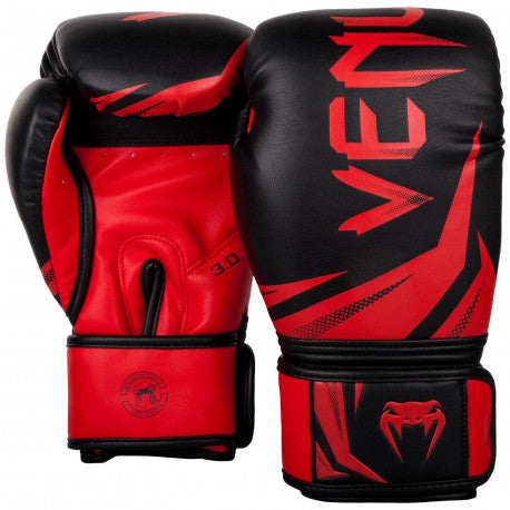 Challenger 2.0 Boxing Gloves - Black/Red