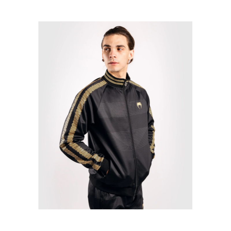 Club 182 Track Jacket-Black/Gold