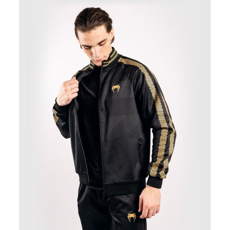Club 182 Track Jacket-Black/Gold