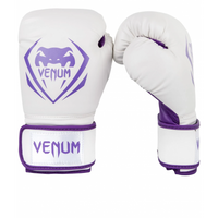Contender Boxing Gloves - White/Purple