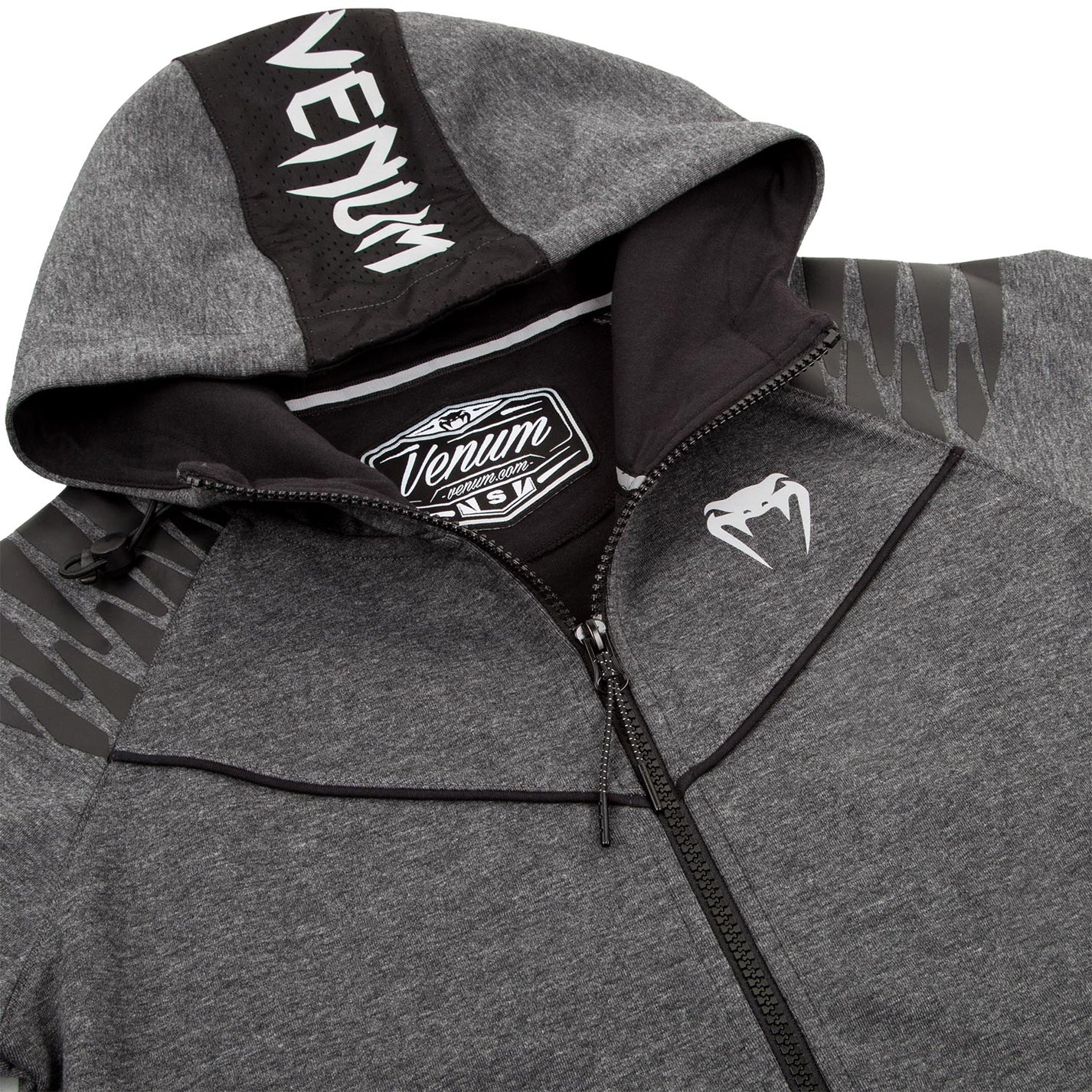 Laser Hoodie - Dark Heather Grey