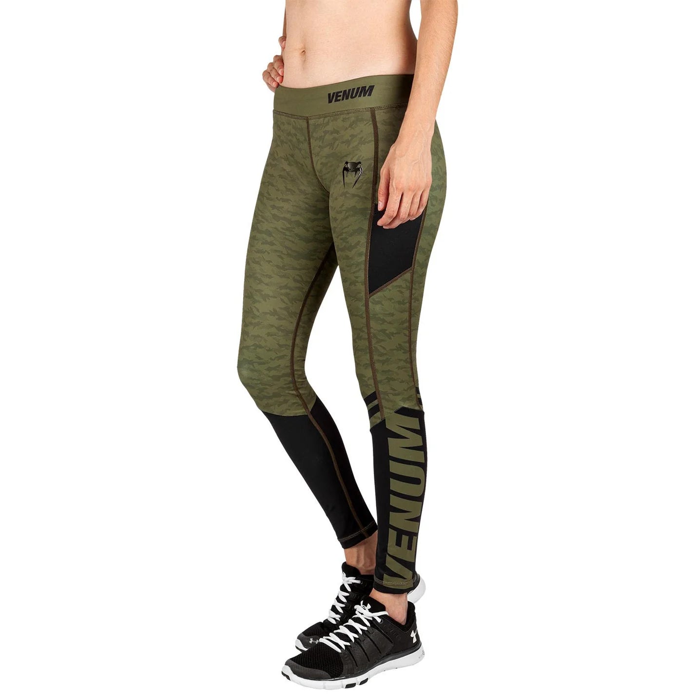 Power 2.0 Leggings - Khaki/Black