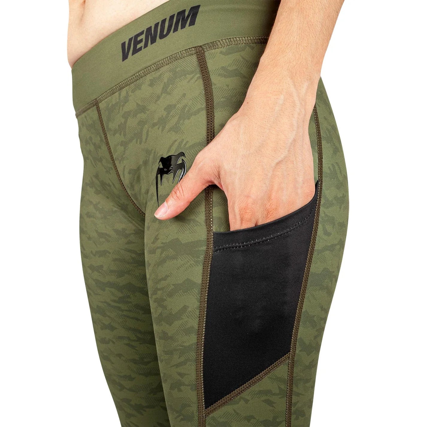 Power 2.0 Leggings - Khaki/Black