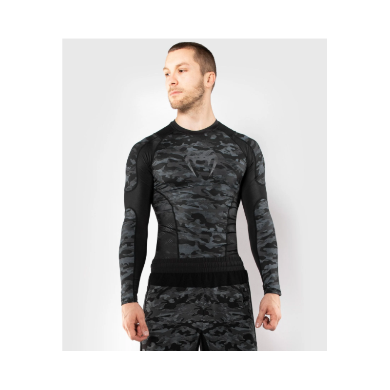 Defender Rashguard Longsleeves - Dark Camo