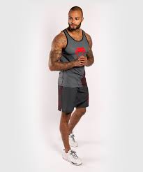 Contender 5.0 Dry Tech Tank Top-Black/Red