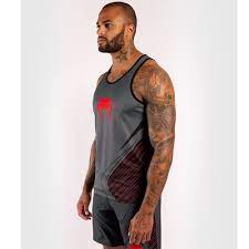 Contender 5.0 Dry Tech Tank Top-Black/Red