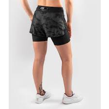 Defender 2.0 Hybrid Compression Shorts Women- Black/Black