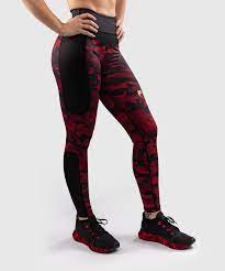 Defender 2.0 Compression Leggings - Black/Red