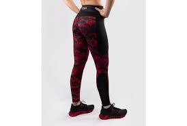 Defender 2.0 Compression Leggings - Black/Red