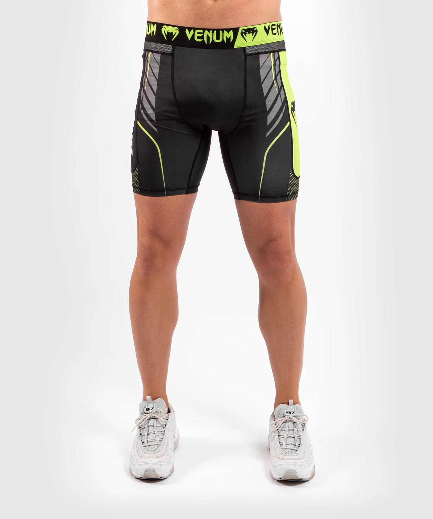 VTC 3 Compression Shorts - Black/Neo Yellow