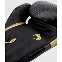 Elite Boxing Gloves - Dark Camo/Gold