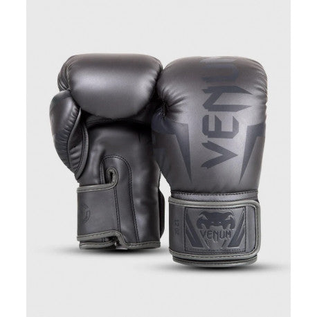 Elite Boxing Gloves - Gray/Gray