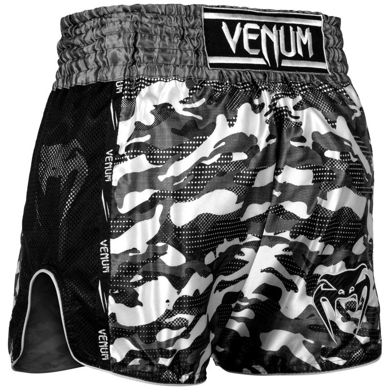 Full Cam Muay Thai Shorts - Urban Camo / Black