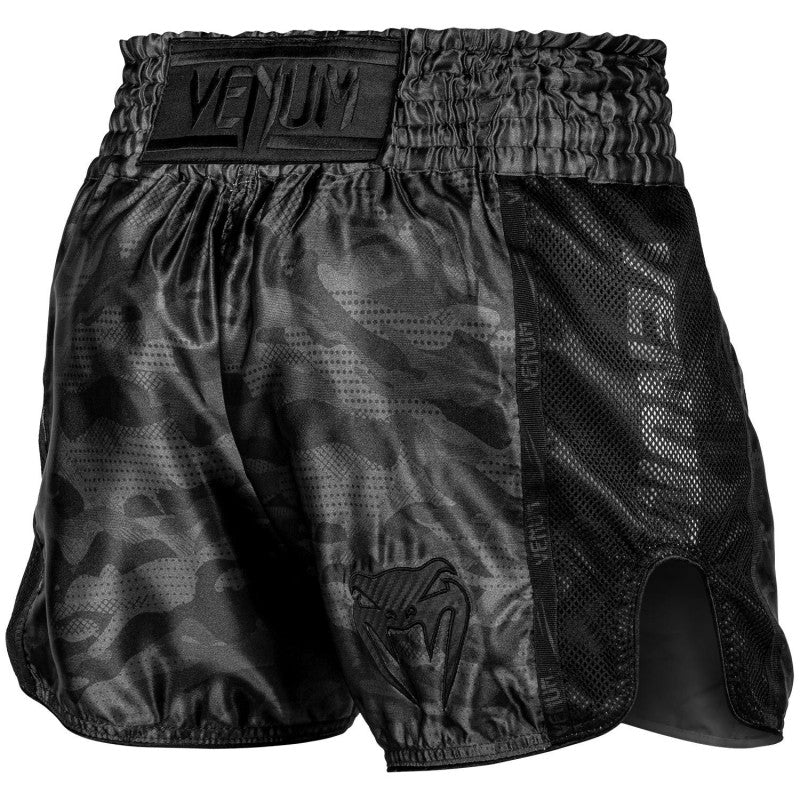 Full Cam Muay Thai Shorts - Urban Camo Black/Black