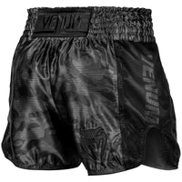 Full Cam Muay Thai Shorts - Urban Camo Black/Black