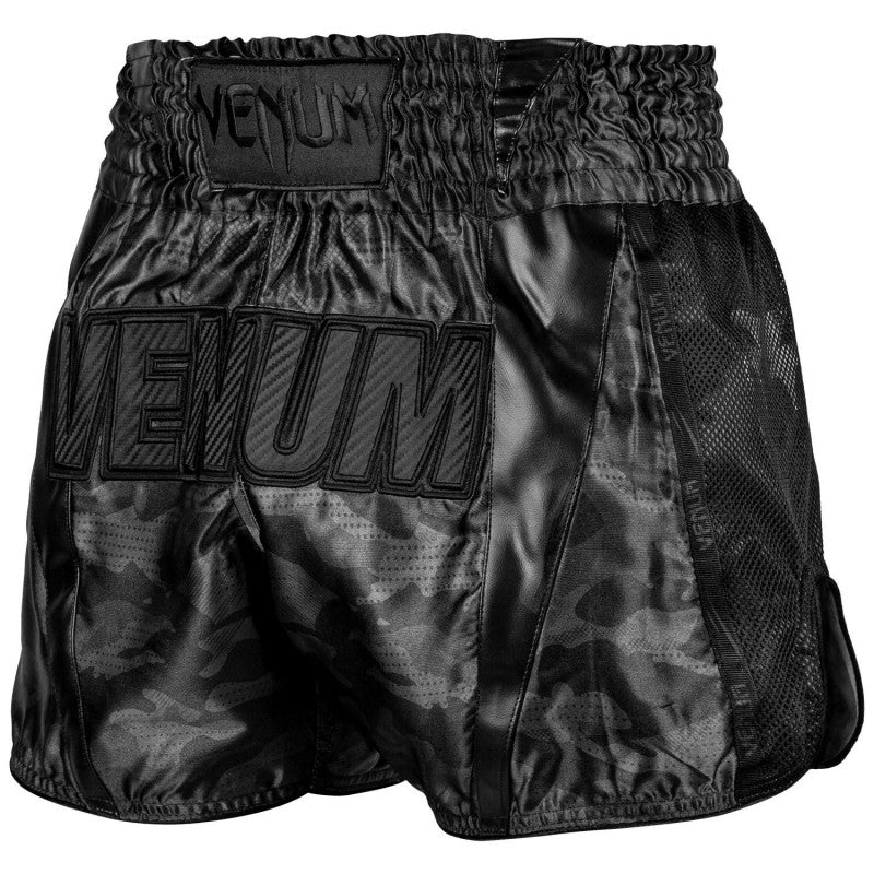 Full Cam Muay Thai Shorts - Urban Camo Black/Black