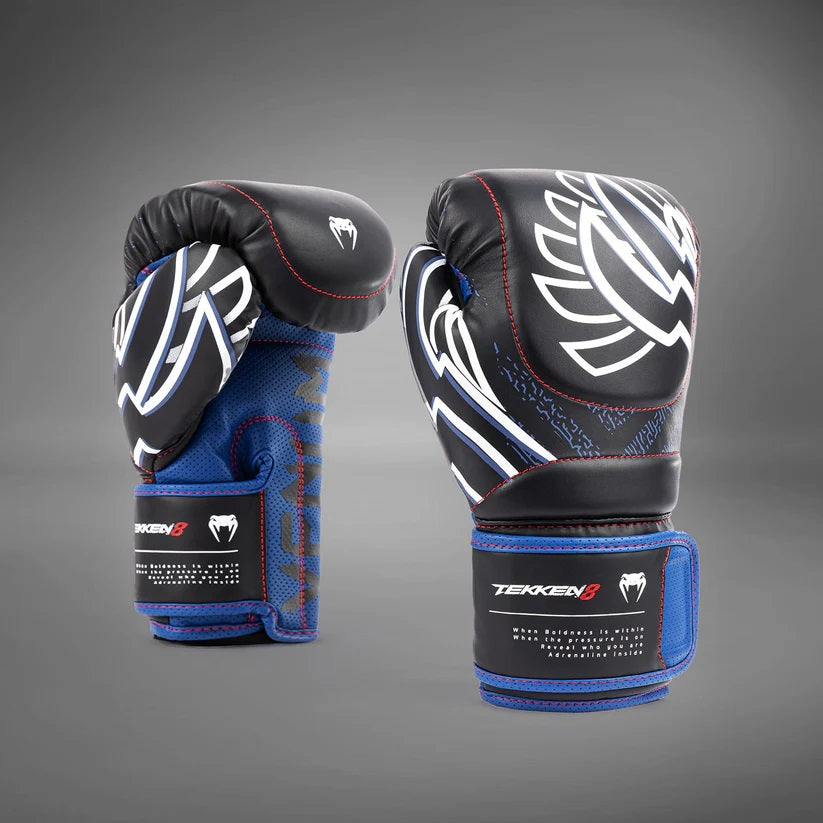 TEKKEN-JIN BOXING GLOVES-BLACK/WHITE