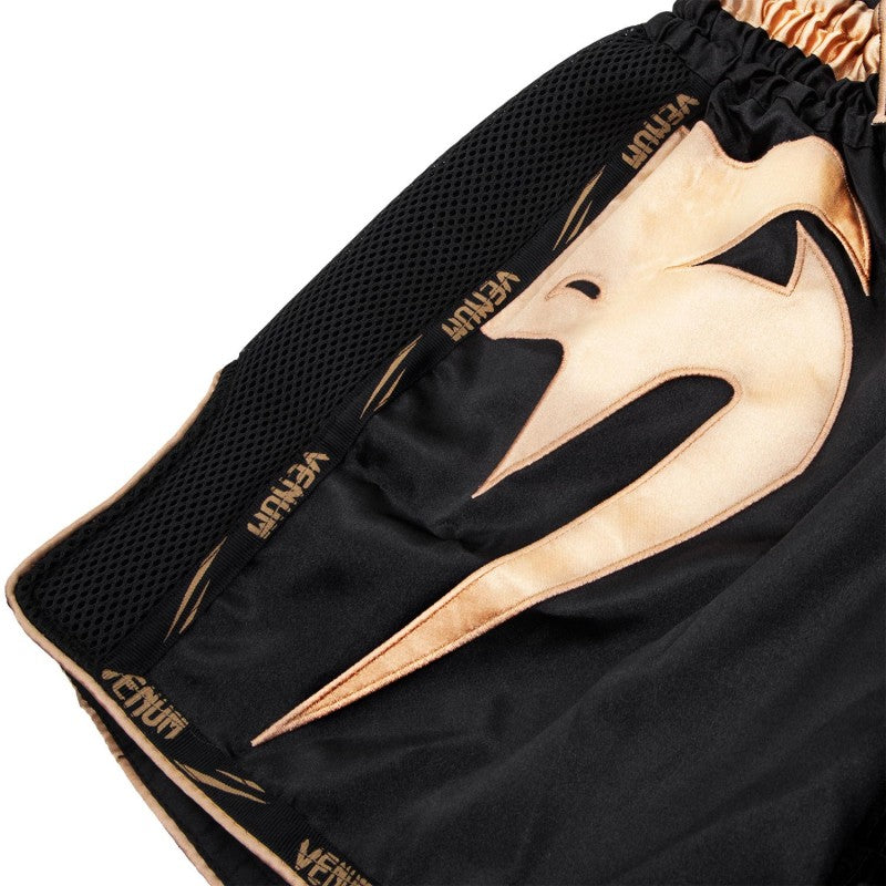 Giant Muay Thai Shorts - Black/Gold