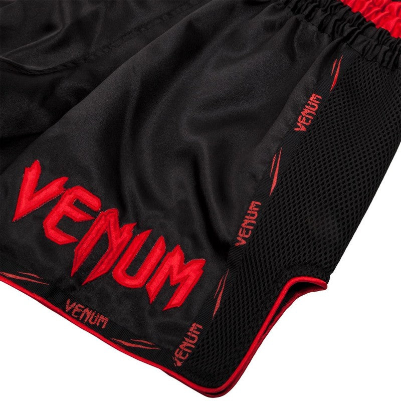 Giant Muay Thai Shorts - Black/Red