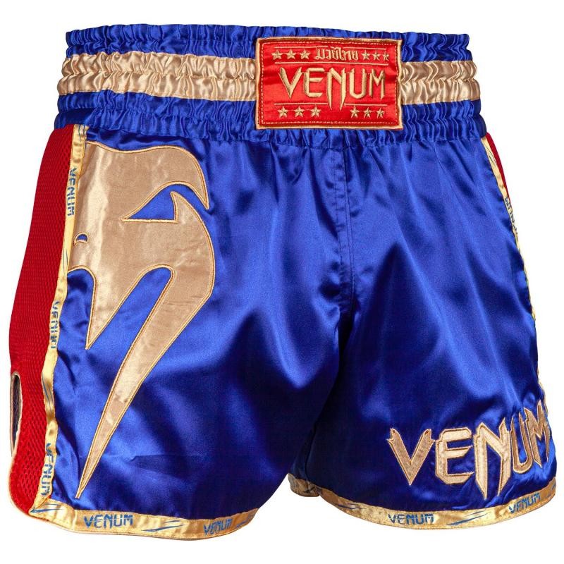 Giant Muay Thai Shorts - Navy/Gold