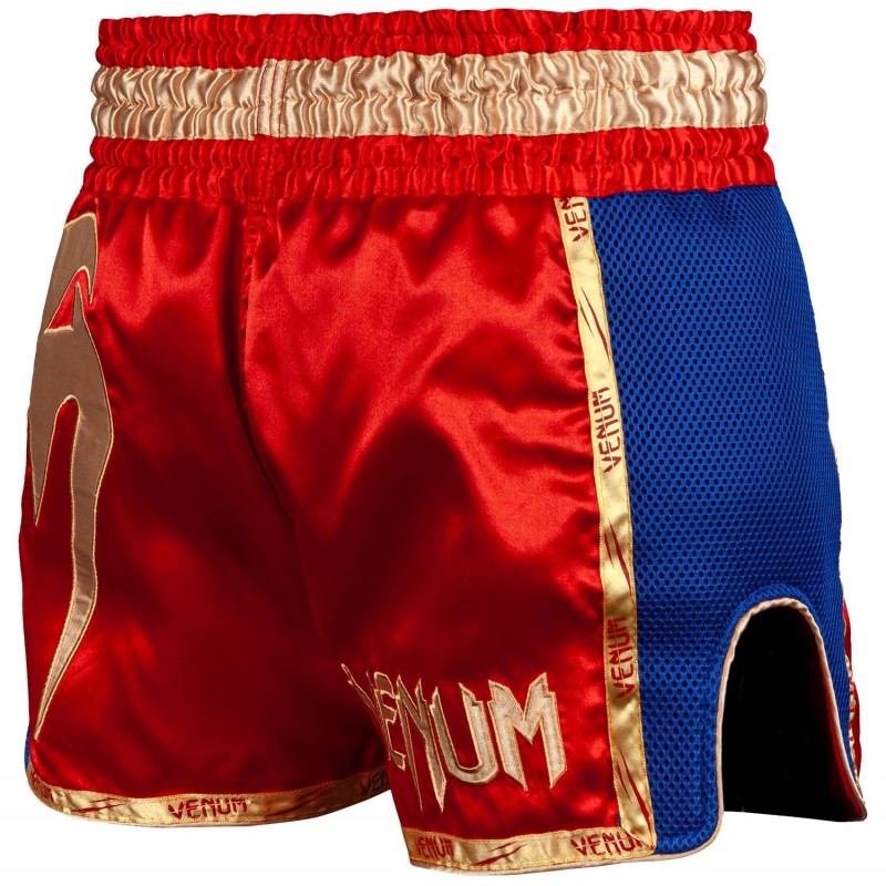 Giant Muay Thai Shorts - Red/Gold