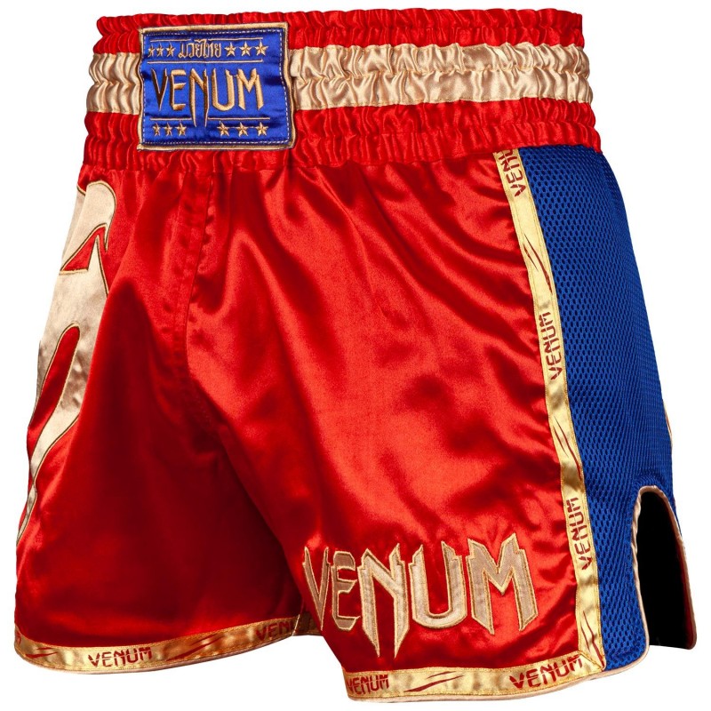 Giant Muay Thai Shorts - Red/Gold