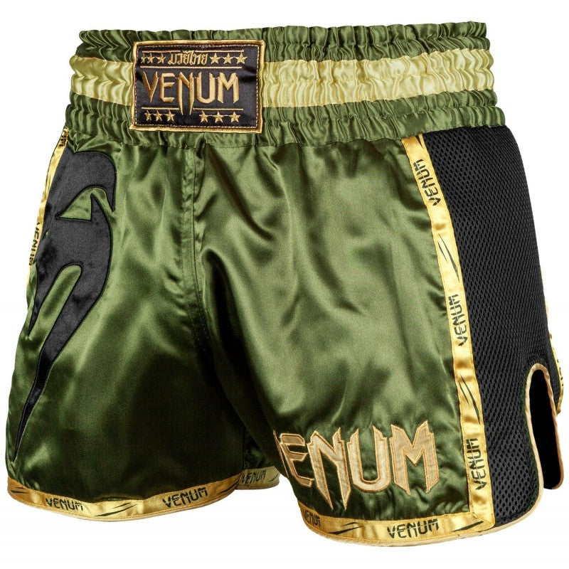 Giant Muay Thai Shorts - KhakiBlack