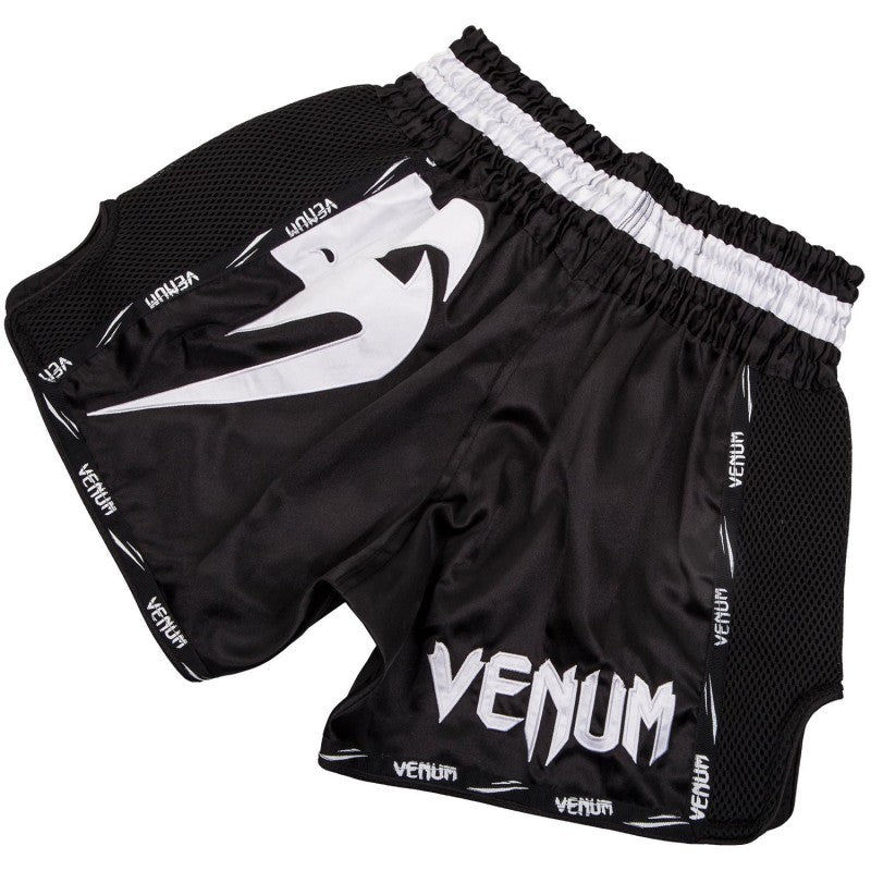 Giant Muay Thai Shorts - Black/White