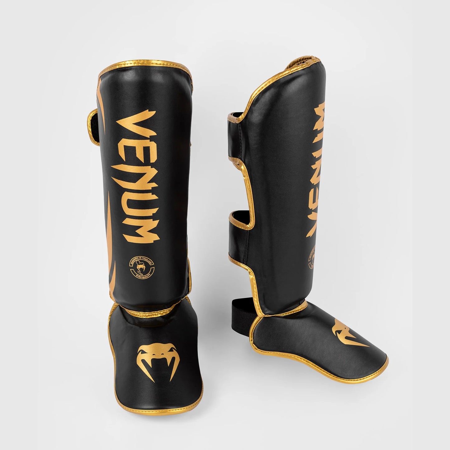 Challenger Standup Shinguards-Black/Gold