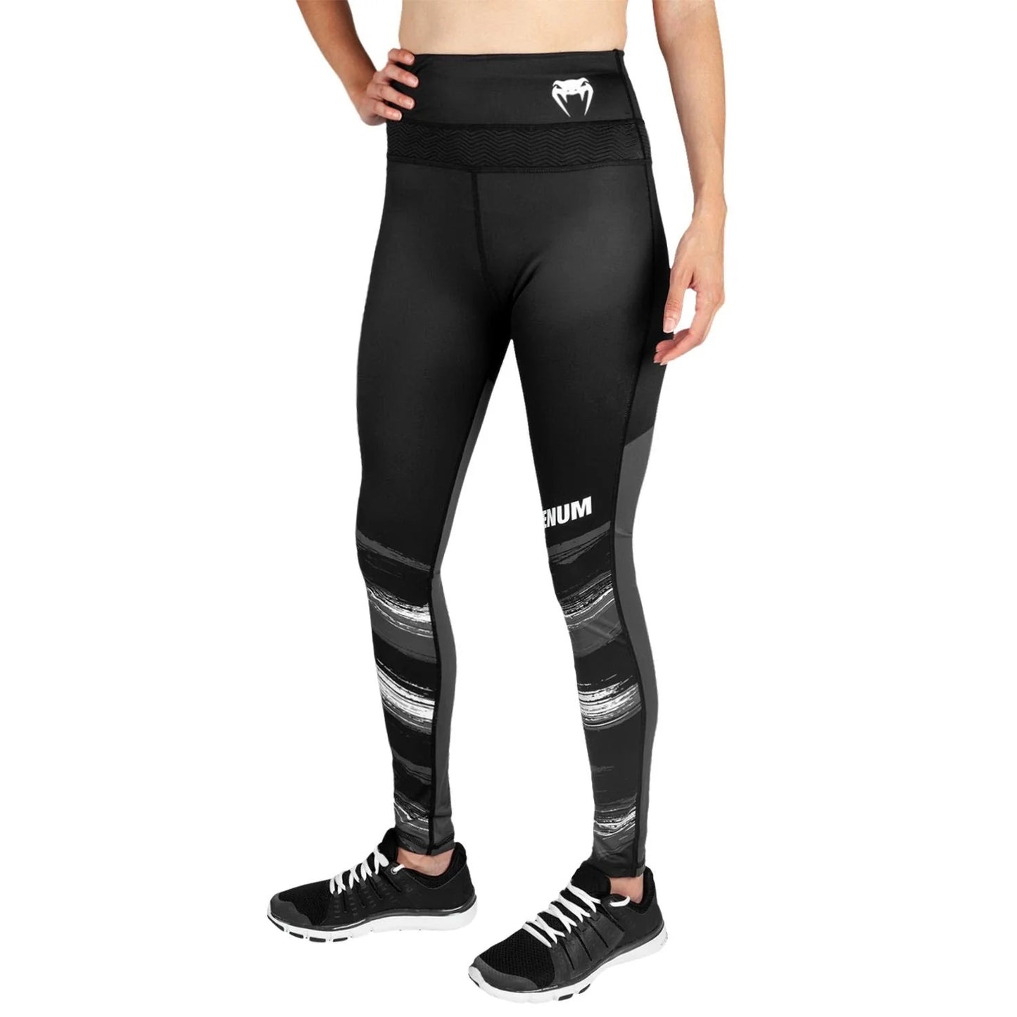 Rapid 2.0 Leggings-Black/White