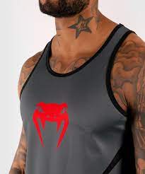 Contender 5.0 Dry Tech Tank Top-Black/Red