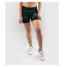 Defender 2.0 Hybrid Compression Shorts Women- Black/Green