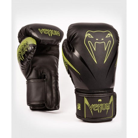 Impact Boxing Gloves - Black/Neo Yellow